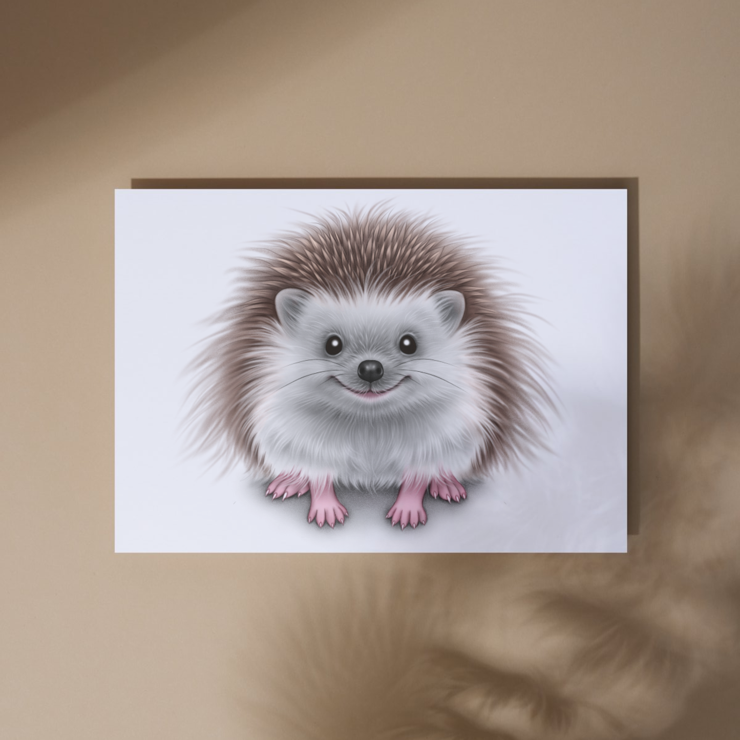 Siili -Taideprintti 2 - ArtByAnnaK