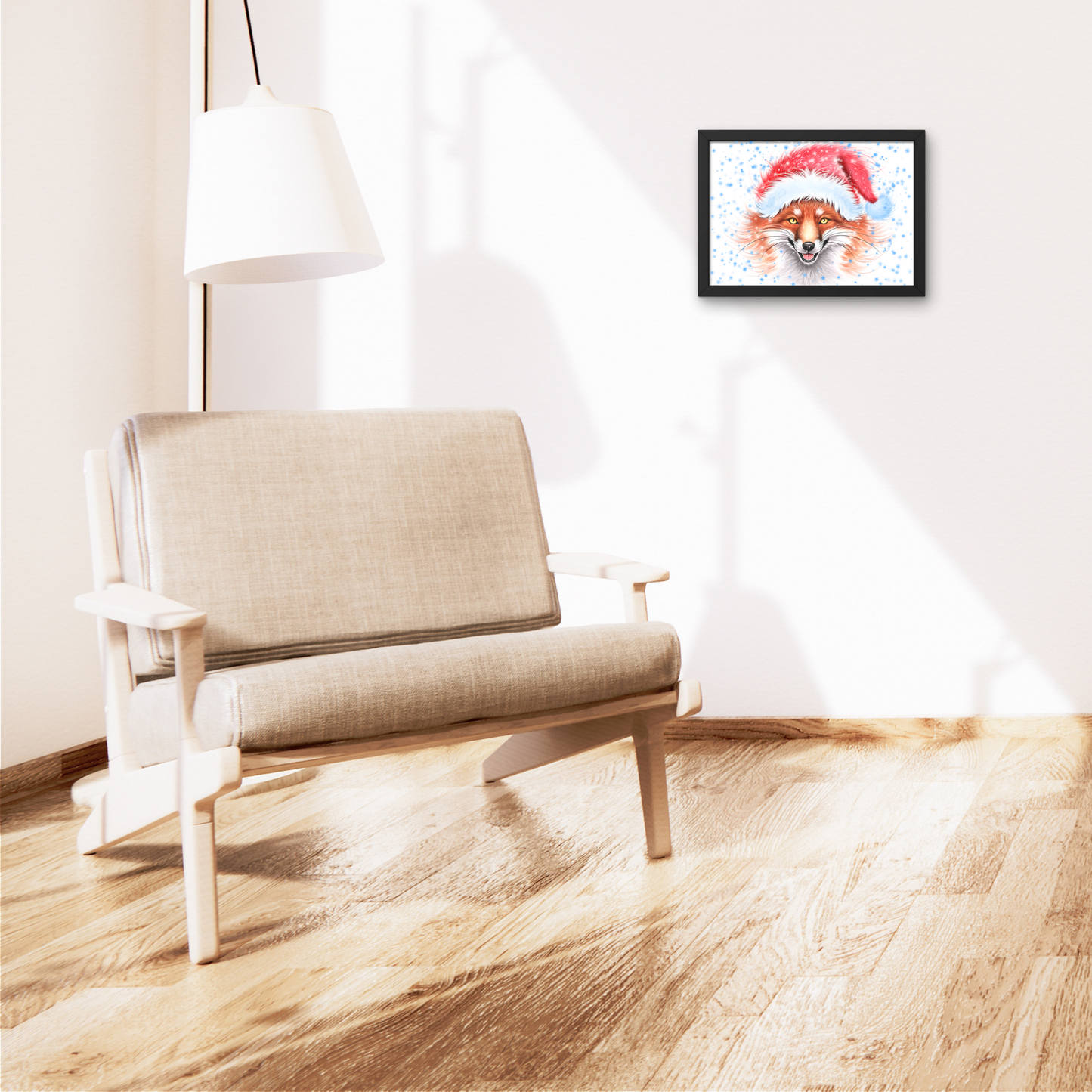 Kettu Joulu -Sisustustaulu