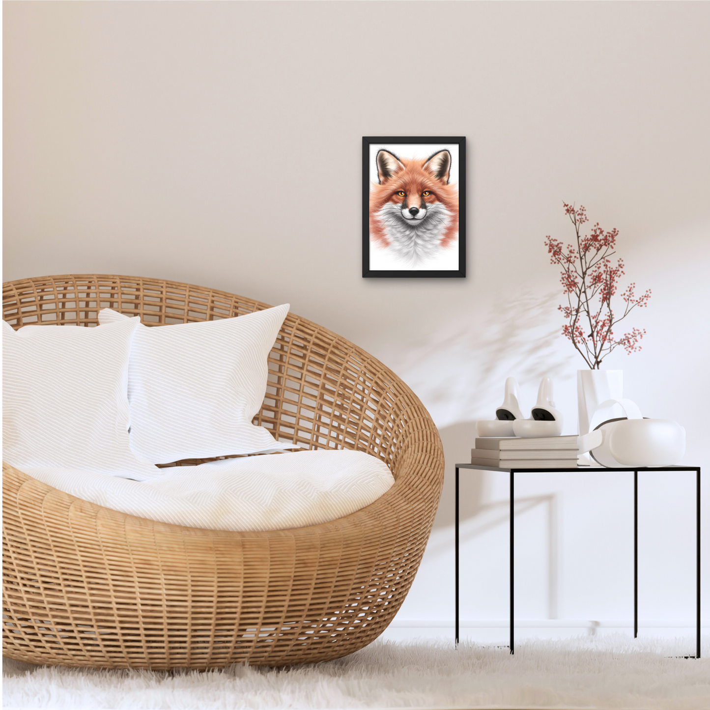 Fox -Decoration board 2
