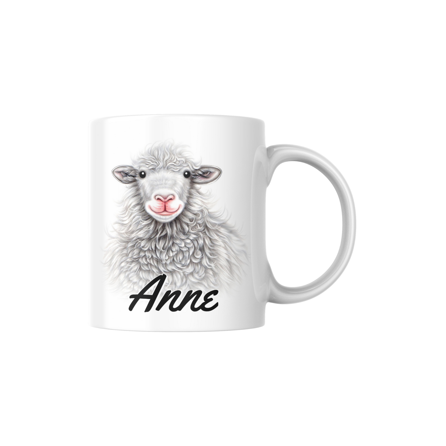 Anne / Får - Namnmugg