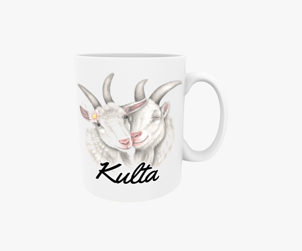 Kulta / Vuohipari -Tekstimuki