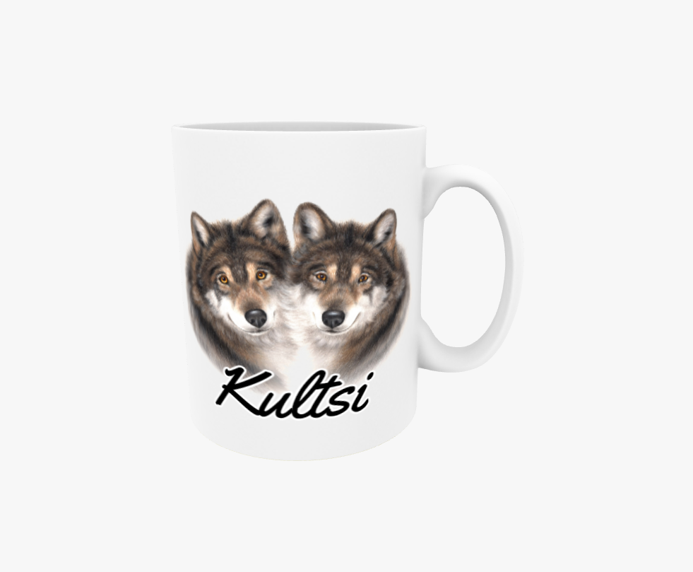 Kultsi / Vargpar - Textmugg