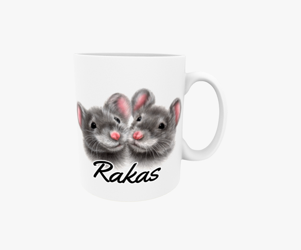 Rakas / Hiiripari -Tekstimuki