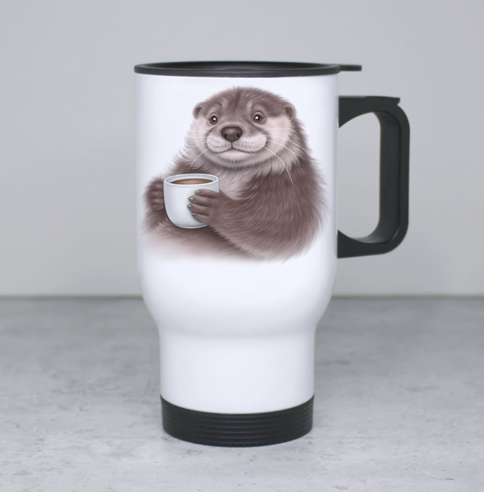 Deer Couple -Thermos Mug