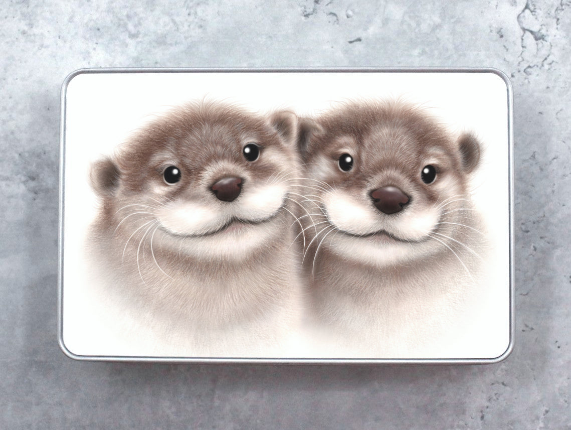 Otterpar - Plåtlåda