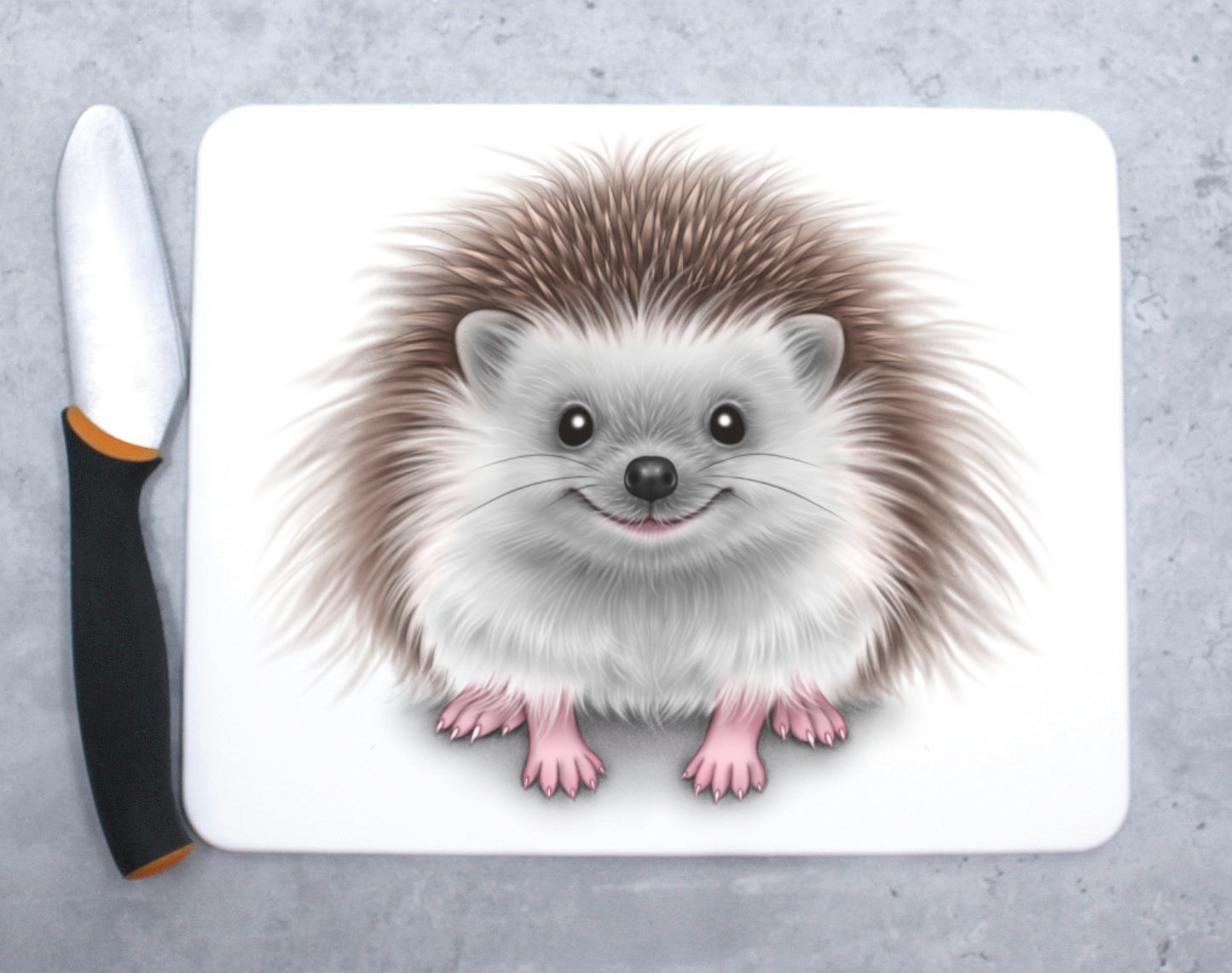 Siili -Leikkuulauta 2 - ArtByAnnaK