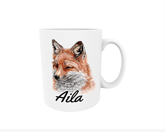 Aila / Fox - Name Mug