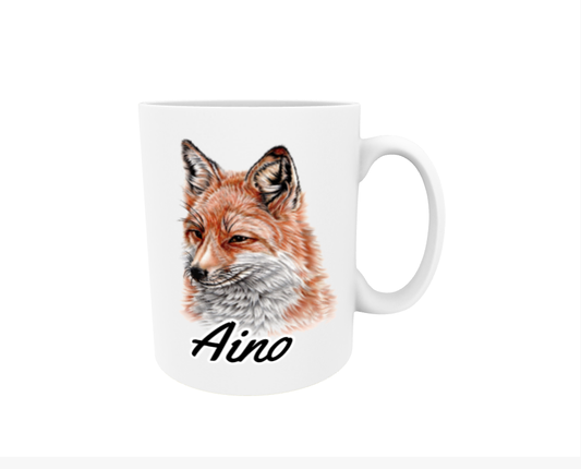 Aino / Fox - Name Mug