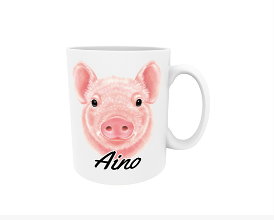 Aino / Pig - Name Mug