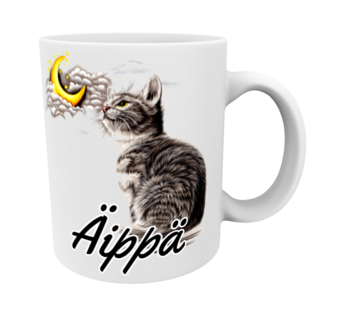 Äippä / Kuukissa -Muki