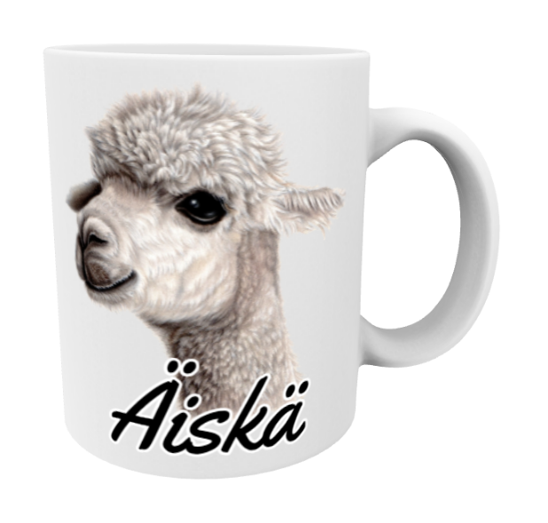 Äiskä / Alpakka -Muki