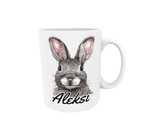Aleksi / Rusakko -Name mug