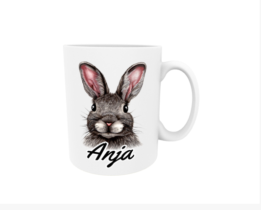 Anja / Brown Bear - Name Mug
