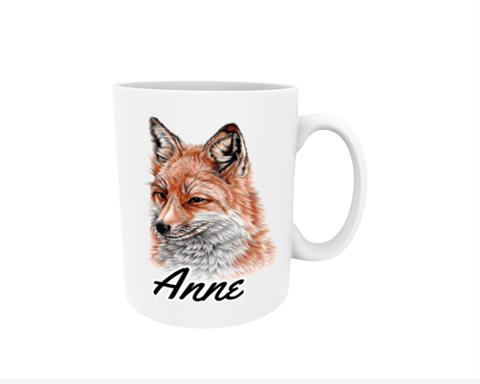 Anne / Fox - Name Mug