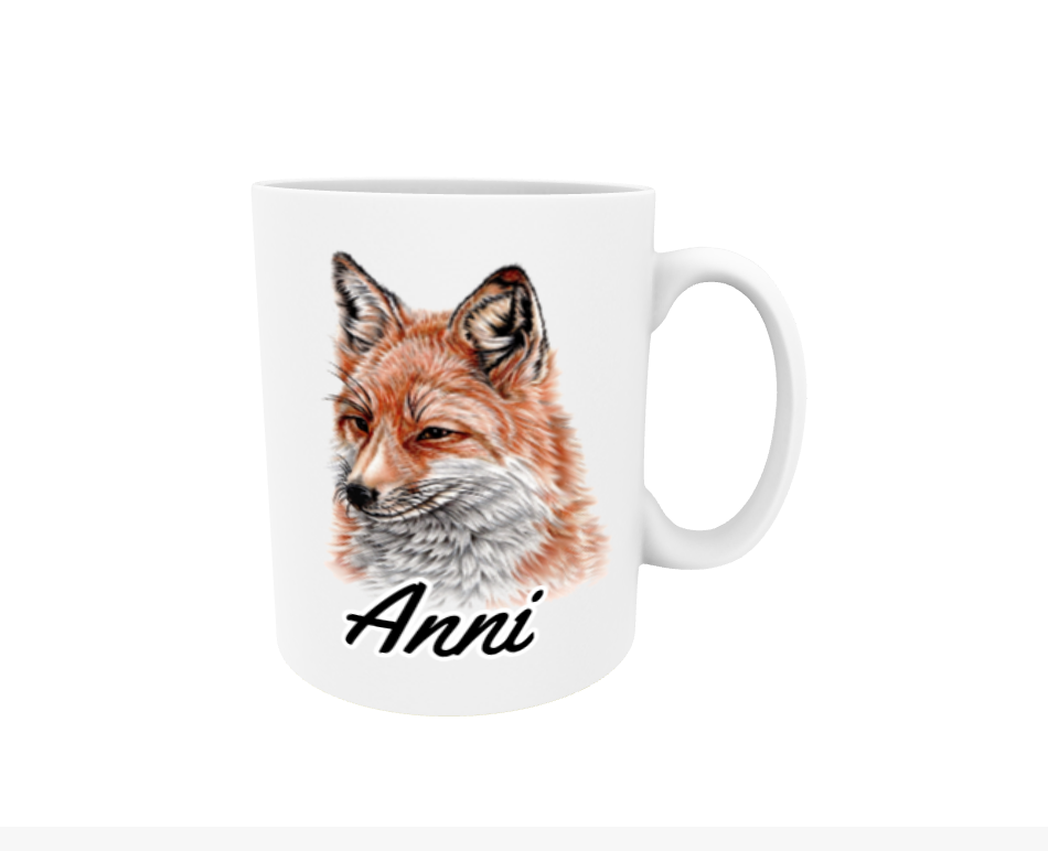 Anni / Fox - Name Mug