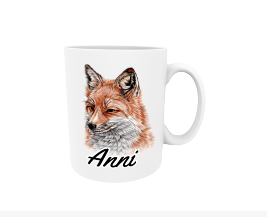 Anni / Fox - Name Mug