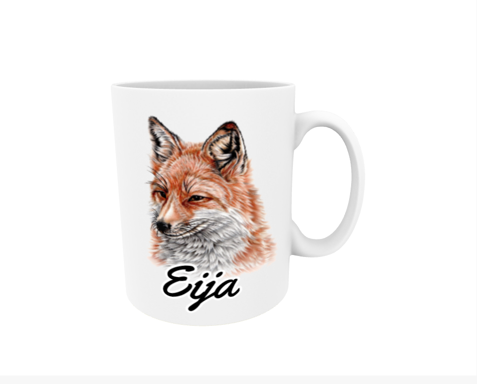 Eija / Fox - Name mug