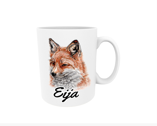 Eija / Fox - Name mug