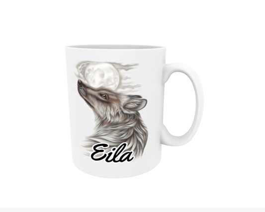 Eila / Wolf - Name Mug