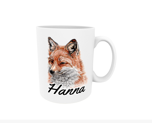 Hanna / Fox - Name Mug