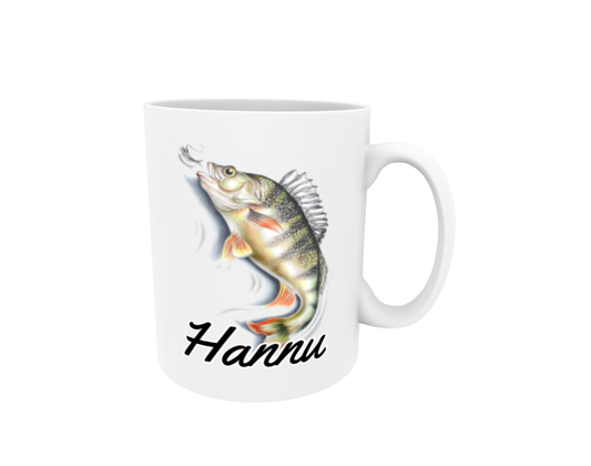 Hannu / Abborre - Namnmugg