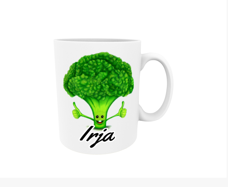 Irja / Asparagus -Name Mug