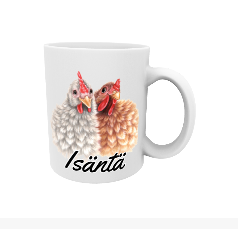 Isäntä / Kanapari -Muki