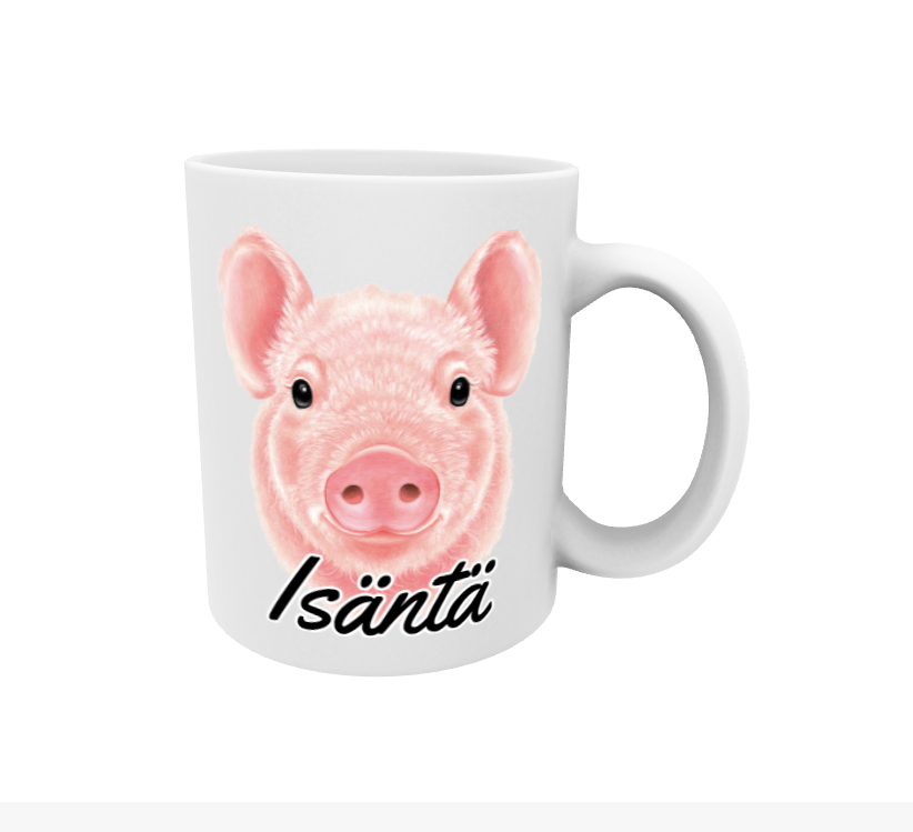 Isäntä / Possu -Muki