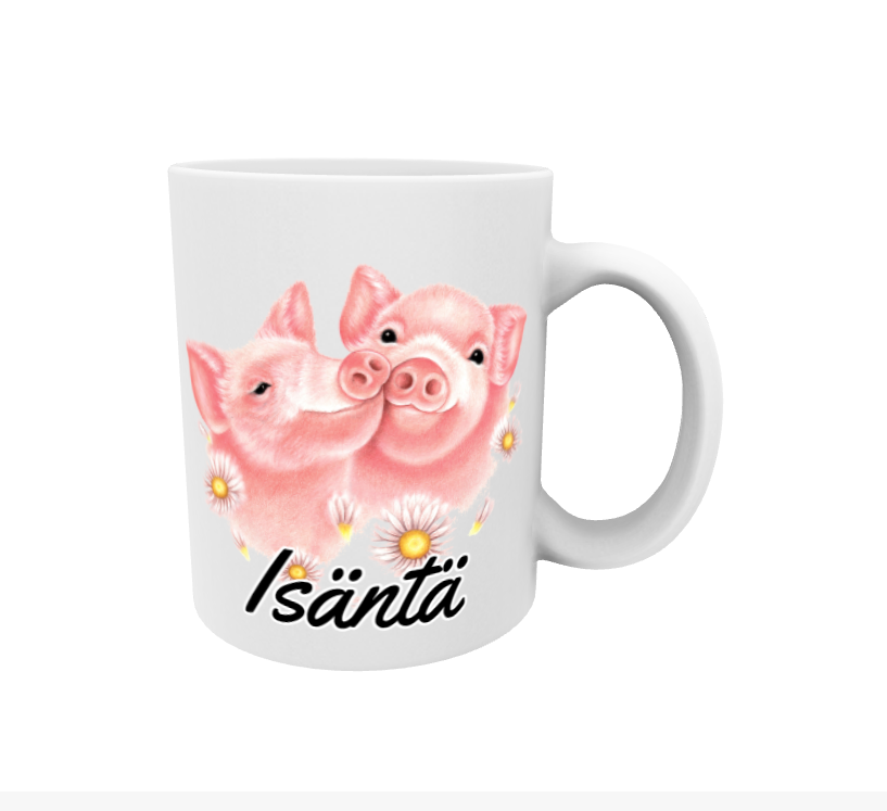 Isäntä / Possupari -Muki
