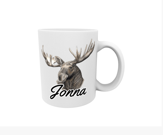 Jonna / Deer - Name Mug
