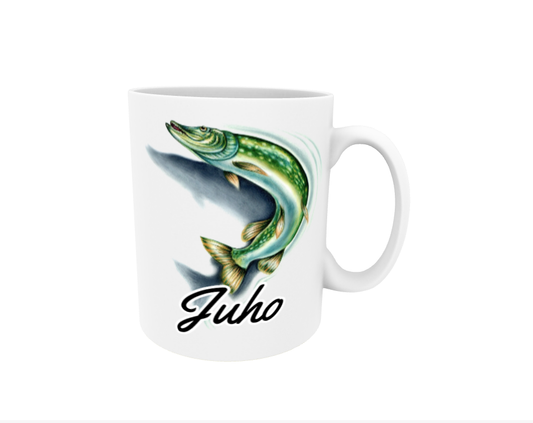 Juho / Gädda - Namnmugg