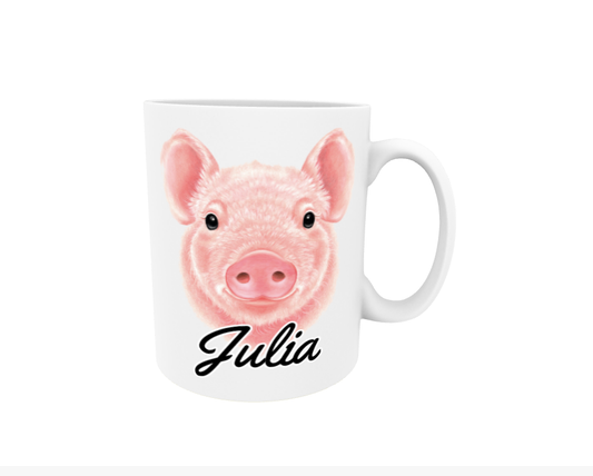 Julia / Pig - Name Mug