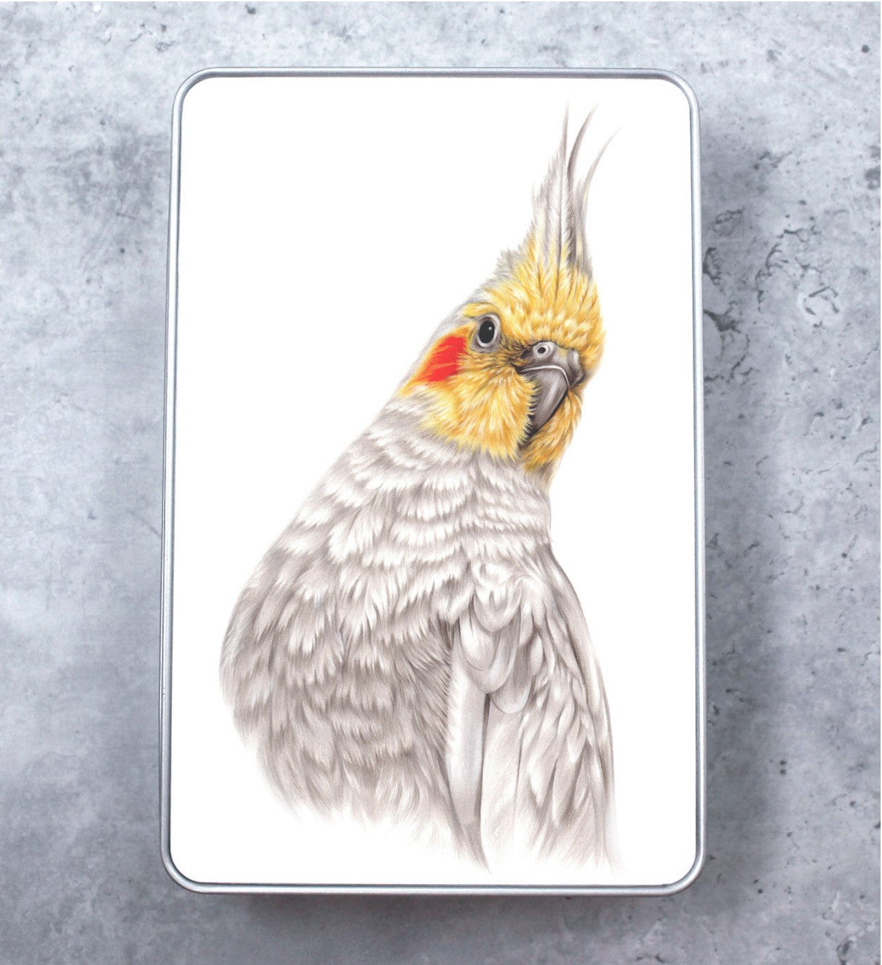 Cockatoo / Cockatoo Tin Box (Parrot)