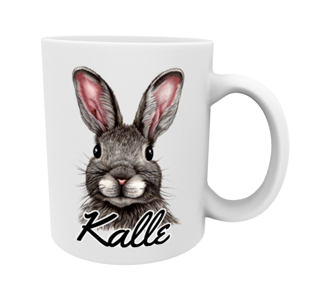 Kalle / Brown Bear -Name Mug