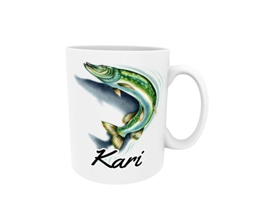 Kari / Gädda - Namnmugg