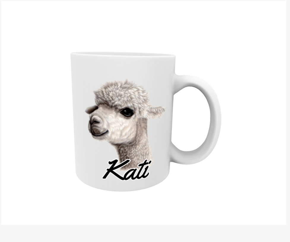 Kati / Alpaca / Lama - Namnmugg