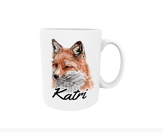 Katri / Fox - Name Mug