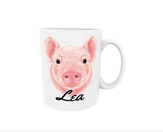 Lea / Pig - Name Mug