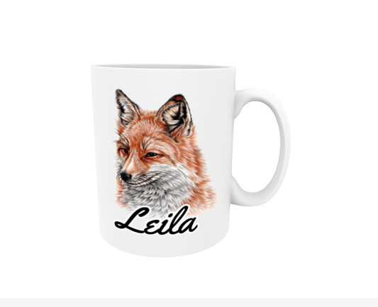 Leila / Fox - Name Mug