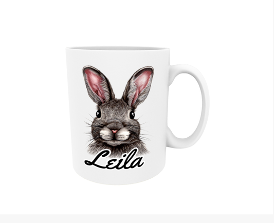 Leila / Brown Bear - Name Mug