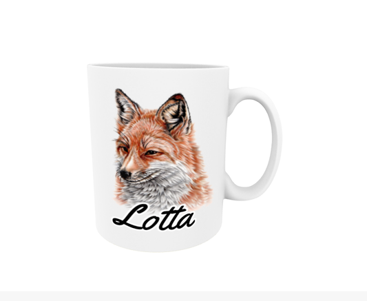 Lotta / Fox - Name Mug