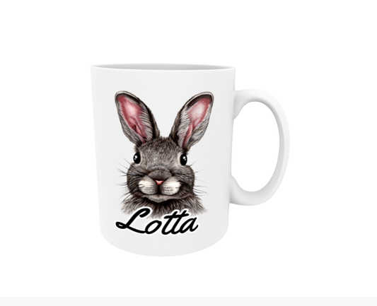 Lotta / Brown Bear - Name Mug