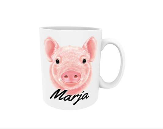 Berry / Pig -Name Mug