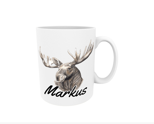 Markus / Hjort - Namnmugg