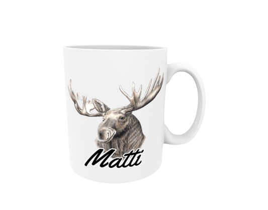 Matti / Deer - Name Mug
