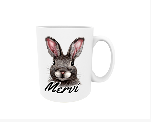 Mervi / Brown Bear - Name Mug