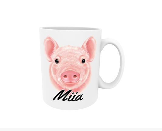 Miia / Pig - Name Mug