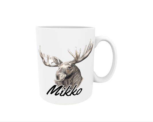 Mikko / Deer - Name Mug