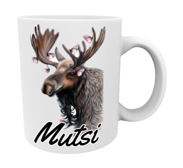 Mutsi / Hirvi ja Perhoset -Muki
