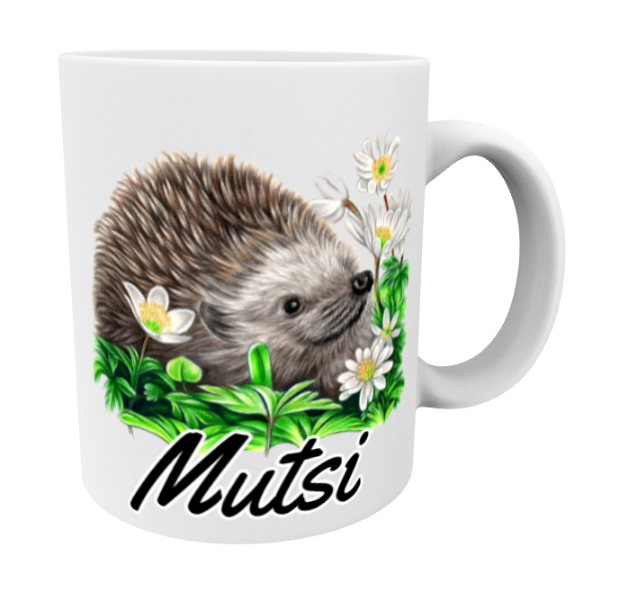 Mutsi / Siili ja Kukat -Muki
